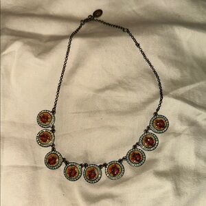 Elegant Multicolor Pendant Necklace